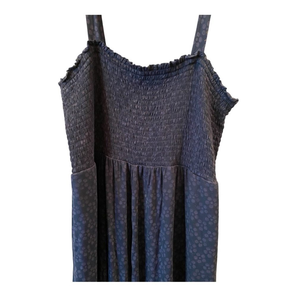 Isabel Maternity Blue Smocked Floral Jumpsuit - Size XXL - Picture 2 of 6